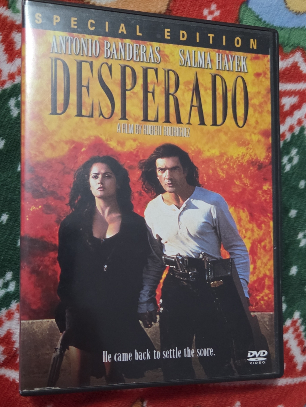 🍿2 For $8🍿Desperado Special Edition DVD - Black/Red